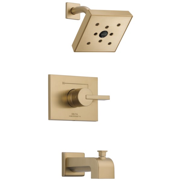 Delta Vero Monitor 14 Series H2Okinetic Tub & Shower Trim CB T14453-CZH2O - main
